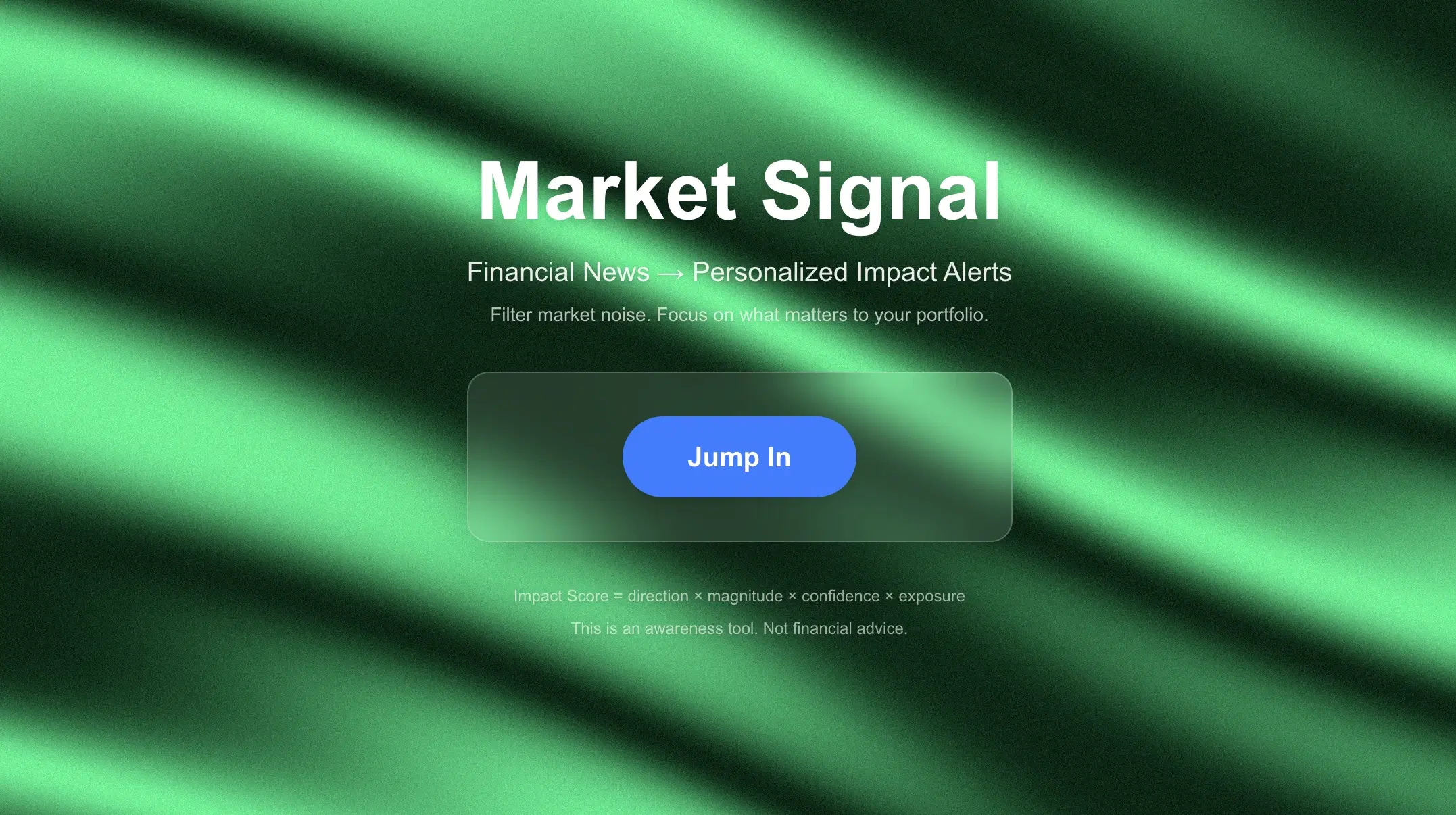Market Signal