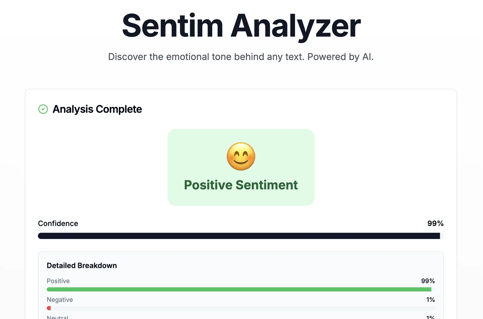 Sentim Analyzer